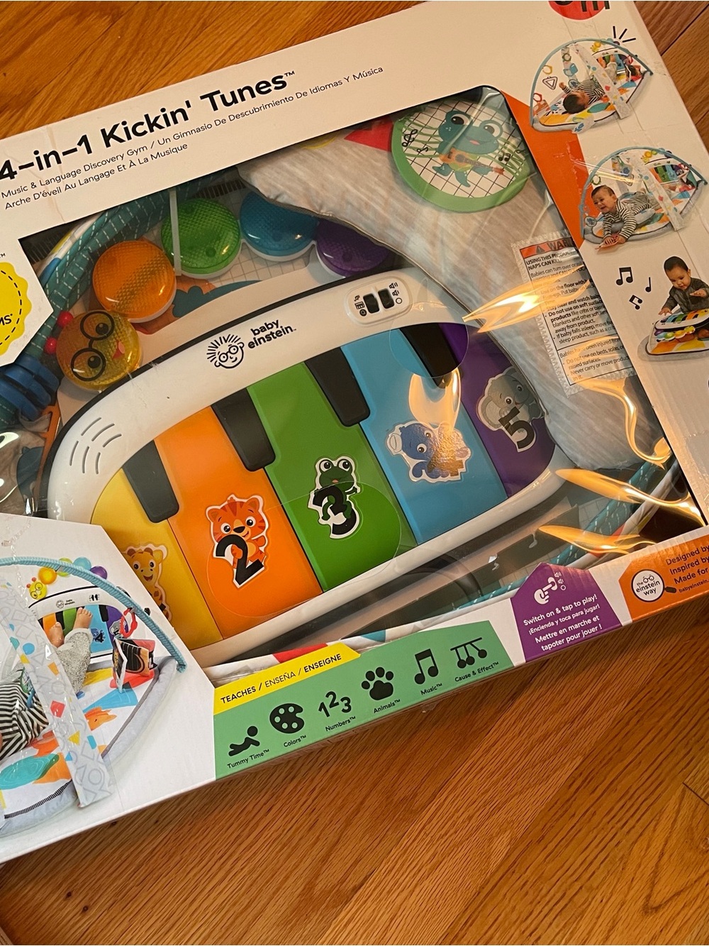 4-in-1 Kickin' Tunes Colorful Piano Toy - Multicolor